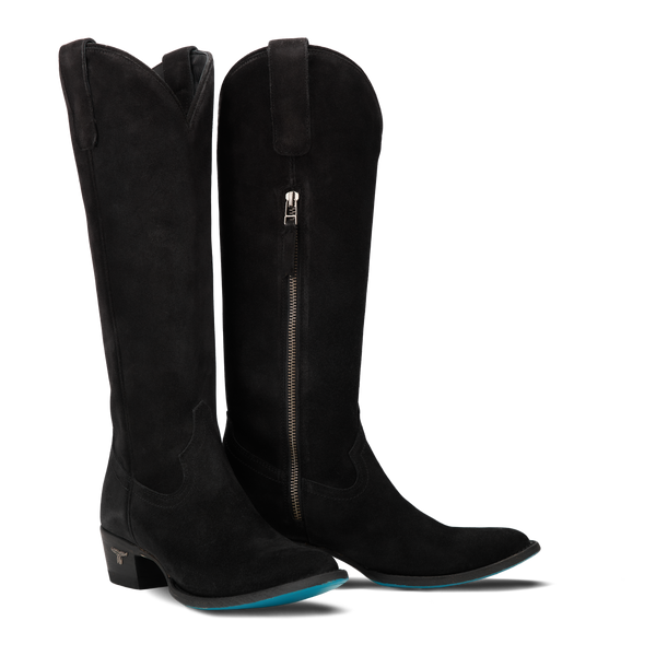 lane boots Plain Jane Boot - Soft Black Suede
