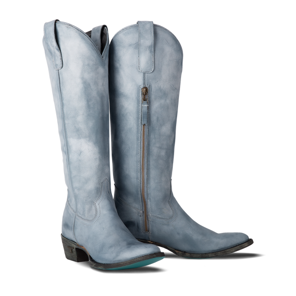 lane boots Plain Jane Boot - Washed Denim