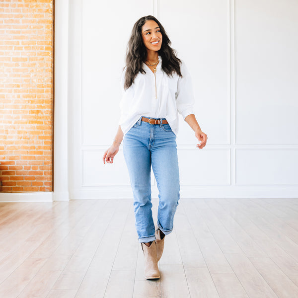 Lane Boots Plain Jane Bootie - Latte Suede