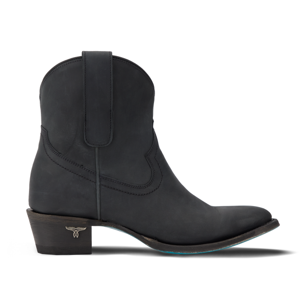 Lane Boots Plain Jane Bootie - Matte Black