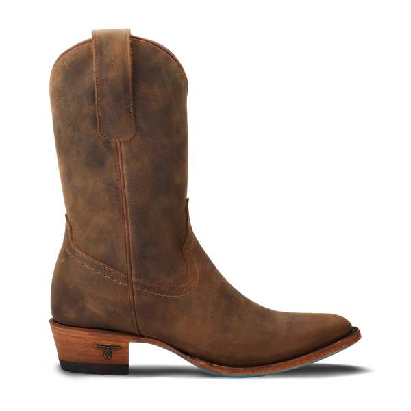 Lane Boots Plain Jane Midi - Burnt Caramel