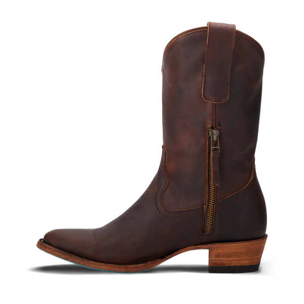 Lane Boots Plain Jane Midi - Cognac