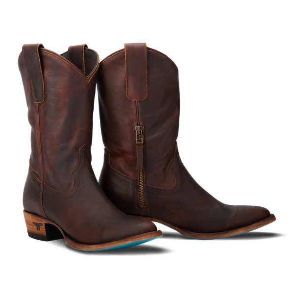 lane boots Plain Jane Midi - Cognac