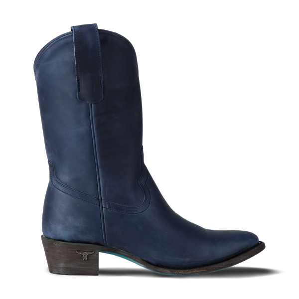Lane Boots Plain Jane Midi - Midnight Navy