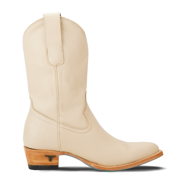 Lane Boots Plain Jane Midi - Pale Ivory