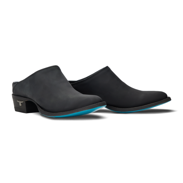 lane boots Plain Jane Mule - Matte Black