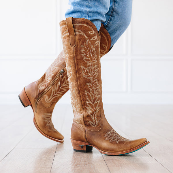 Lane Boots Sandaga Knee High - Desert Clay