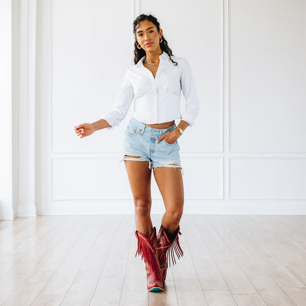 Lane Boots Senita Falls Boot - Smoldering Ruby