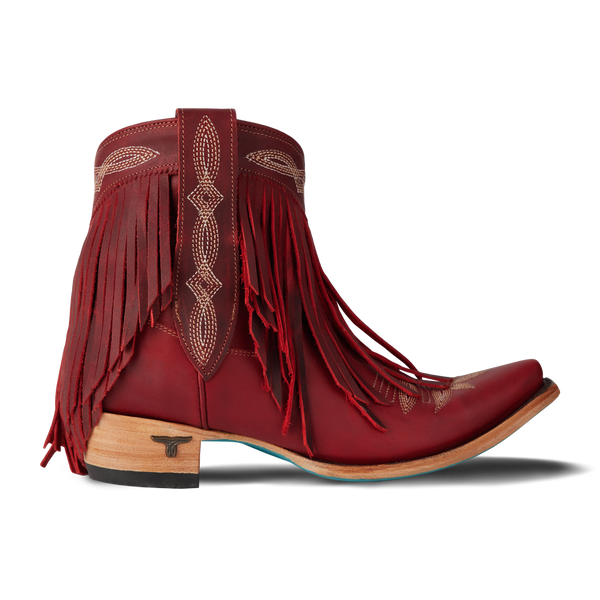 Lane Boots Senita Falls Bootie - Smoldering Ruby