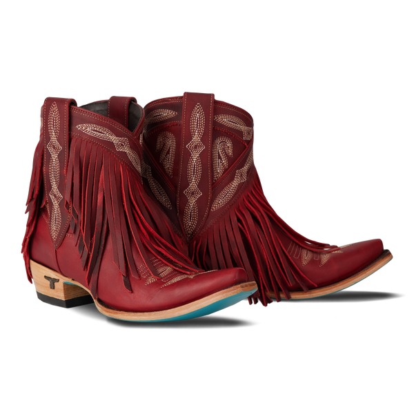 lane boots Senita Falls Bootie - Smoldering Ruby