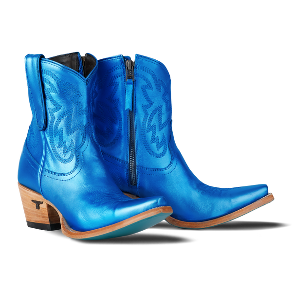 lane boots Smokeshow Bootie - Cobalt Metallic