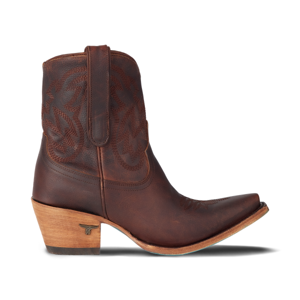 Lane Boots Smokeshow Bootie - Cognac