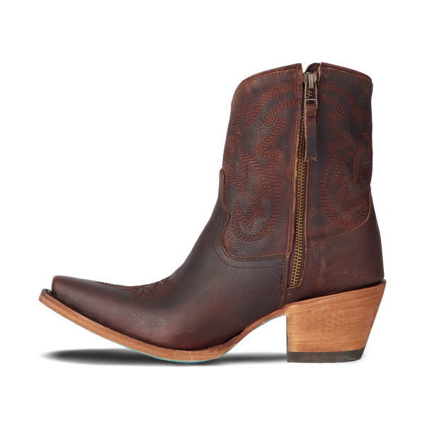 Lane Boots Smokeshow Bootie - Cognac