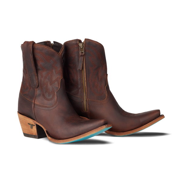 lane boots Smokeshow Bootie - Cognac