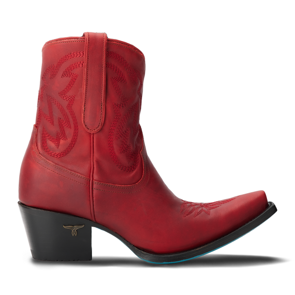 Lane Boots Smokeshow Bootie - Smoldering Ruby