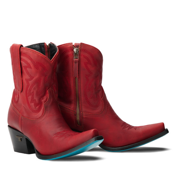 lane boots Smokeshow Bootie - Smoldering Ruby