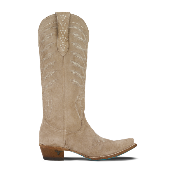Lane Boots Squash Blossom Boot - Latte Suede