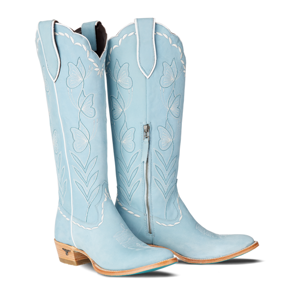 lane boots Sweet Memories Knee High - Powder Blue