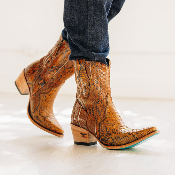 Lane Boots Vickson Exotic Bootie - Copperhead