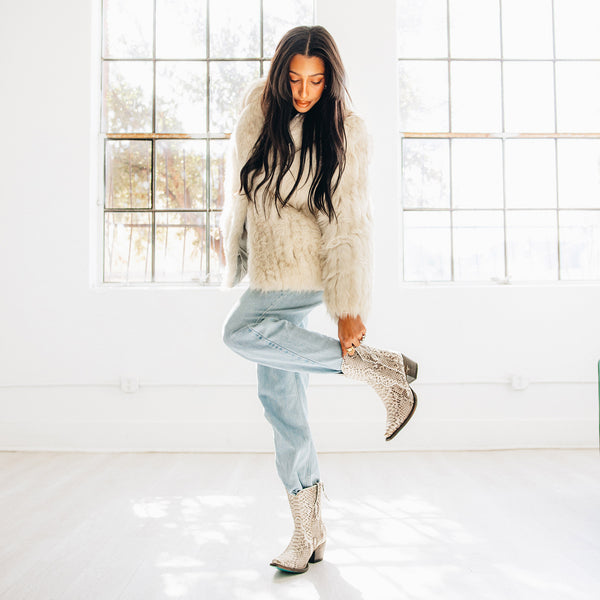 Lane Boots Vickson Exotic Bootie - Headliner