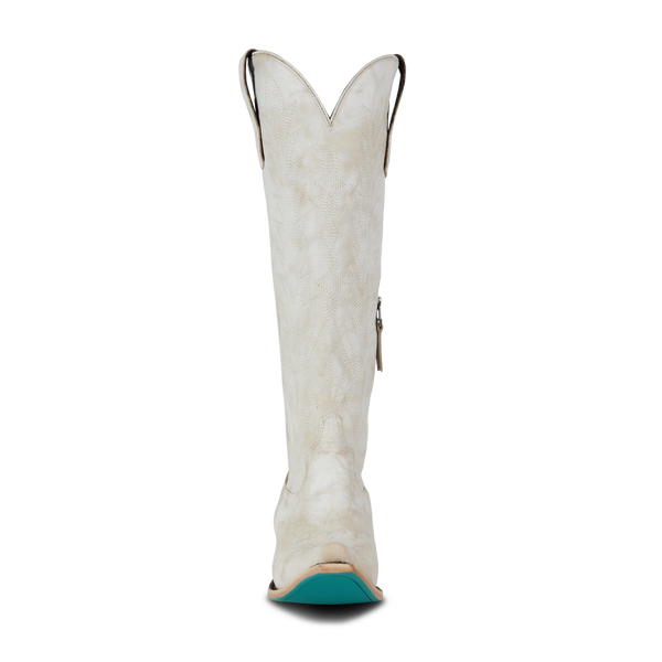 Lane Boots Lexington Knee High Corset - Ceramic Crackle