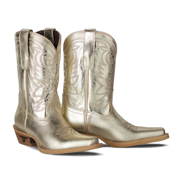 lane boots Lil' Lane Smokeshow Boot - Champagne Metallic