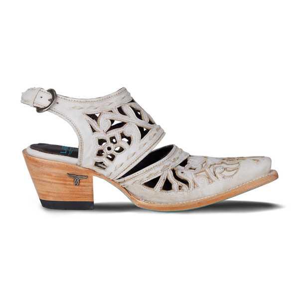 Lane Boots Robin Cut Out Slingback Mule - Ceramic Crackle