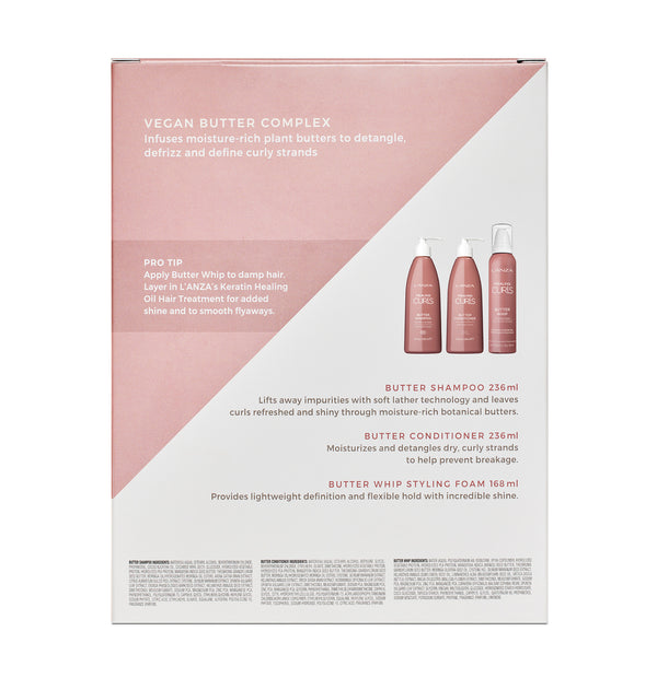 L'anza Healing Curls Trio Kit