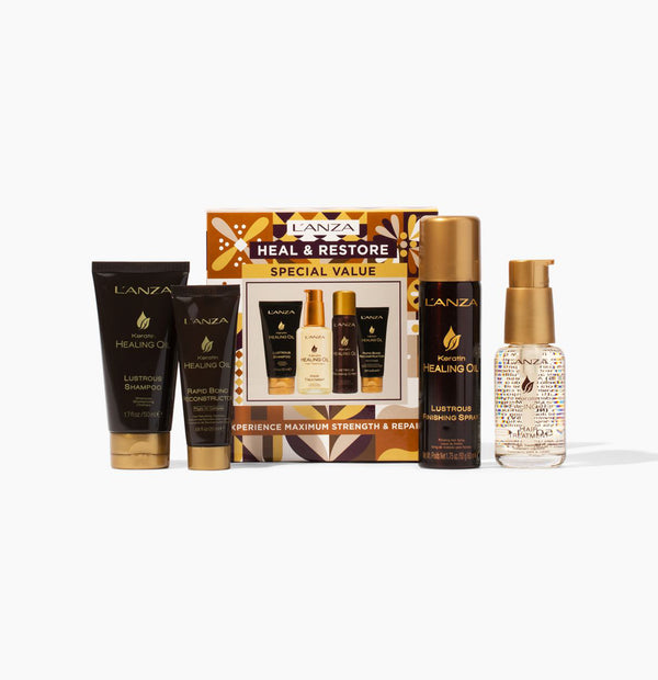 l'anza Keratin Healing Oil Sampler Kit