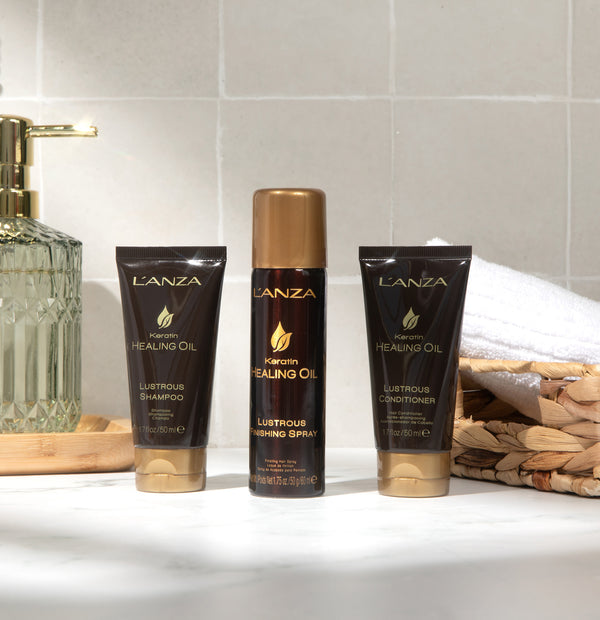 L'anza Keratin Healing Oil Travel Kit