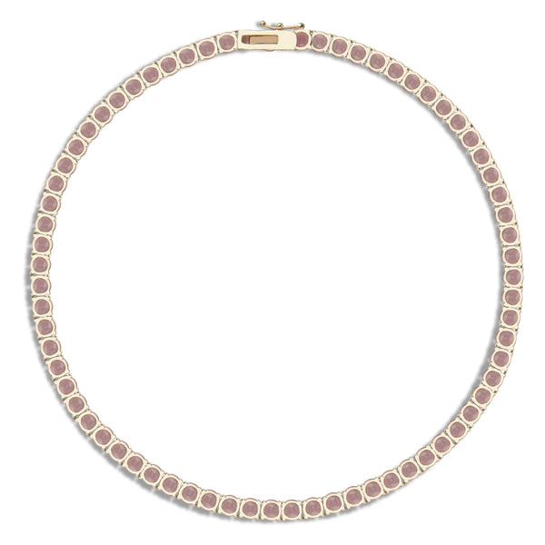 Larkspur & Hawk Illustrated Multi-Tourmaline Rivière (14k Gold)