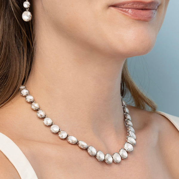 Larkspur & Hawk L&H Bride Round Rivière (White Rhodium Or Yellow Gold Wash)