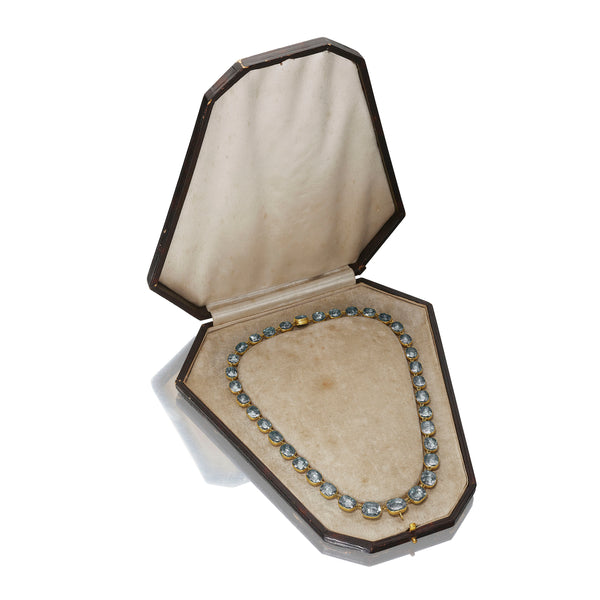 larkspur & hawk Antique Graduated Rivière ca 1780 larkspur & hawk Antique Graduated Rivière ca 1780