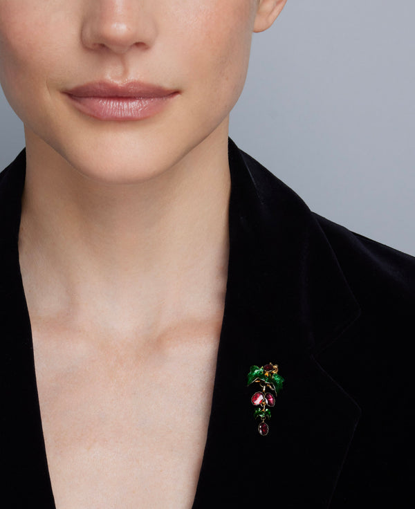 Larkspur & Hawk Antique Stick Pin Boxed Ca 1800