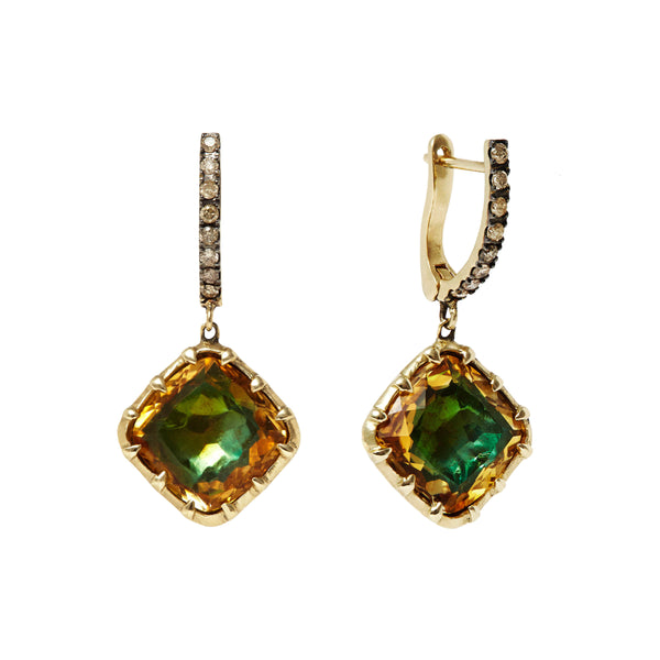 larkspur & hawk Caprice Cushion 1-Drop Earring larkspur & hawk Caprice Cushion 1-Drop Earring