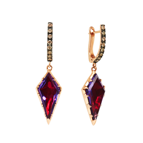 larkspur & hawk Caprice Kite 1-Drop Earring larkspur & hawk Caprice Kite 1-Drop Earring