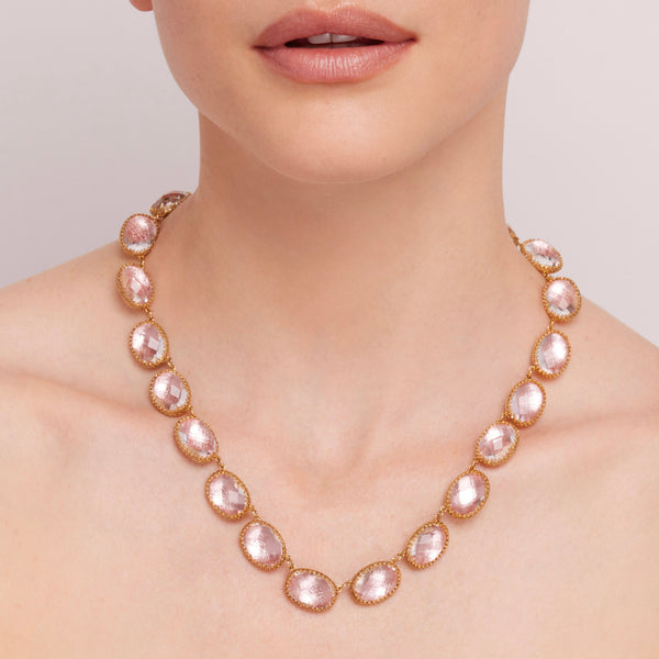 Larkspur & Hawk Lily Rivière (Black Rhodium Yellow Or Rose Gold Wash)