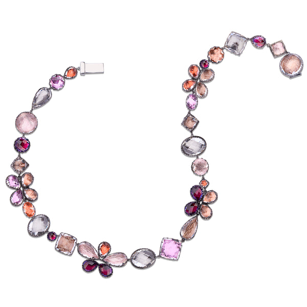 Larkspur & Hawk Sadie Cluster Rivière (Black Rhodium Wash)