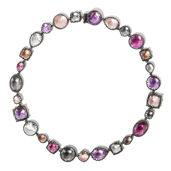 larkspur & hawk Sadie Large Rivière (Black Rhodium or Yellow Gold Wash) larkspur & hawk Sadie Large Rivière (Black Rhodium or Yellow Gold Wash)