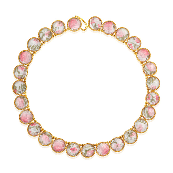 larkspur & hawk The Ribbon Collection Olivia Button Rivière (White Rhodium or Yellow Gold Wash)