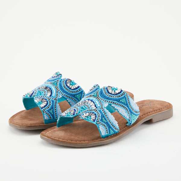 l'artiste by spring step AZURA GEORGYS SLIDE SANDALS