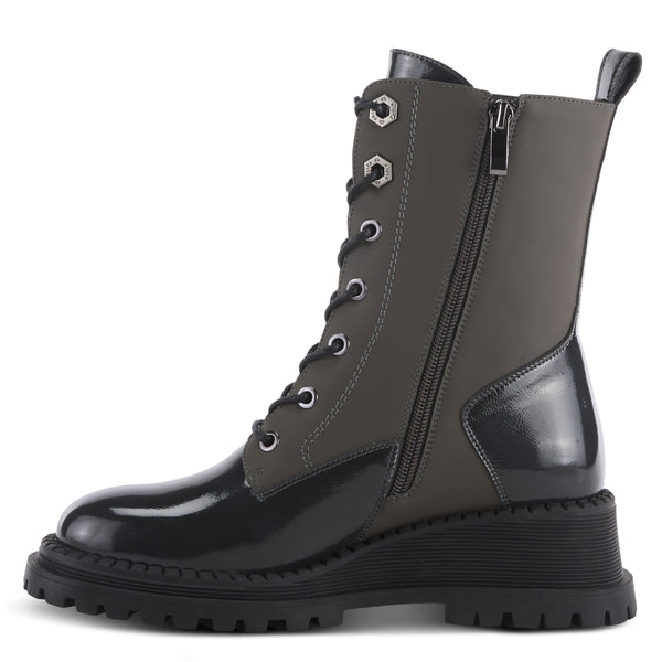 L'artiste By Spring Step AZURA YRENEA WESTERN MID CALF BOOTIE