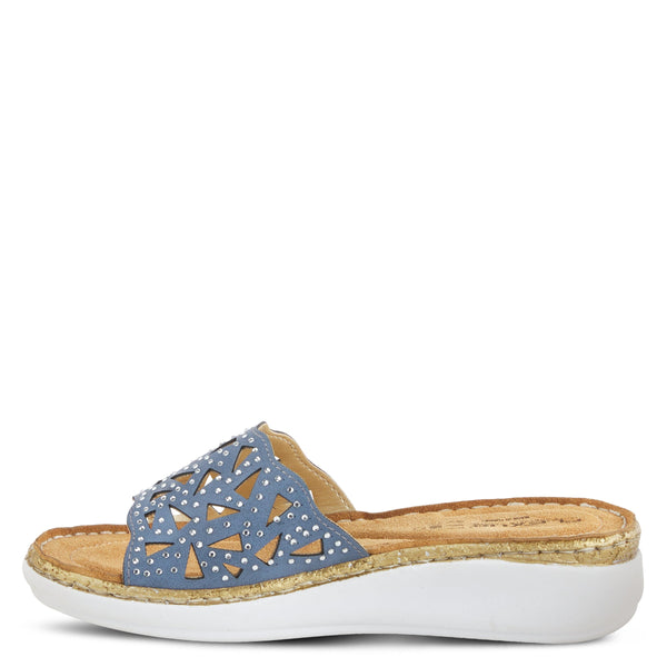 L'artiste By Spring Step FLEXUS WINDOM SLIDE SANDAL