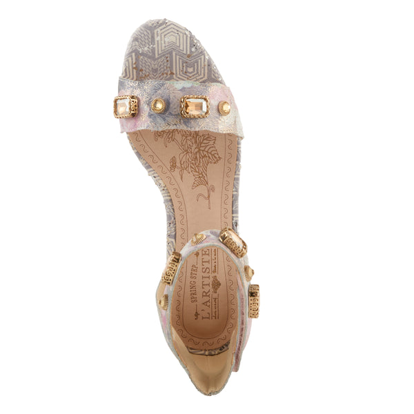 L'artiste By Spring Step L'ARTISTE AQUAVELVA SANDALS