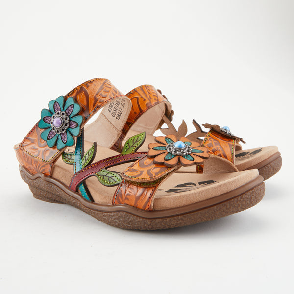 L'artiste By Spring Step L'ARTISTE AYMEE SLIDE SANDALS