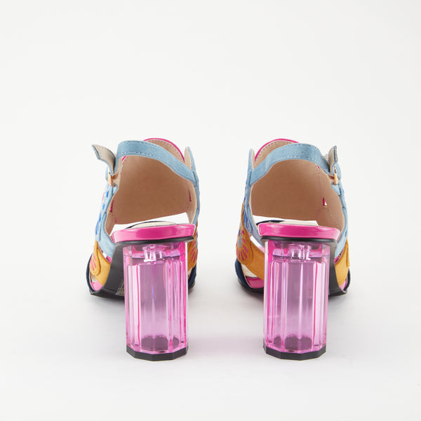 L'artiste By Spring Step AZURA EMBROIDERY SANDALS