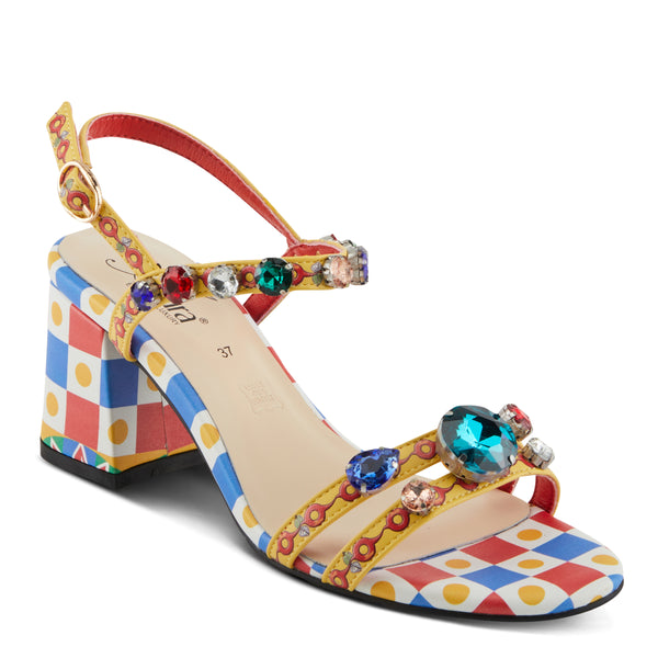 l'artiste by spring step AZURA FABFASH SANDALS