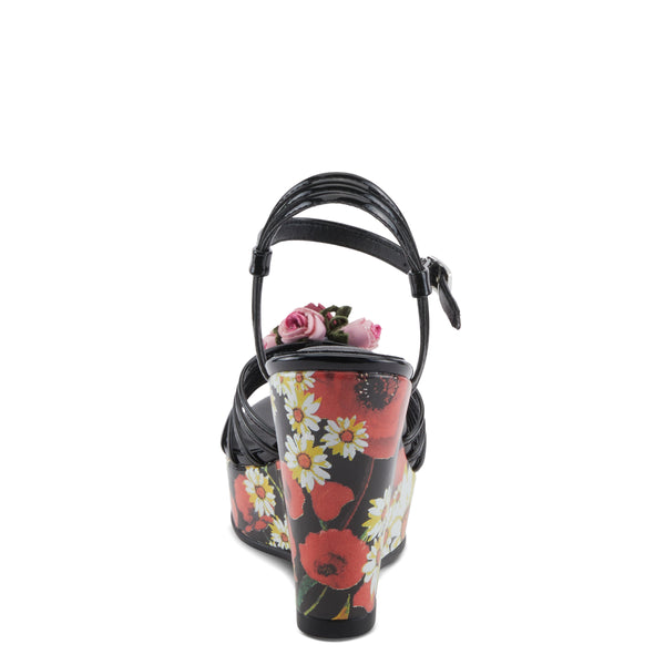 L'artiste By Spring Step AZURA FLORAROSE SANDALS