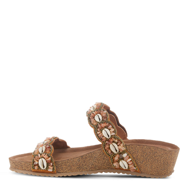 L'artiste By Spring Step AZURA SHELLWALK SANDALS