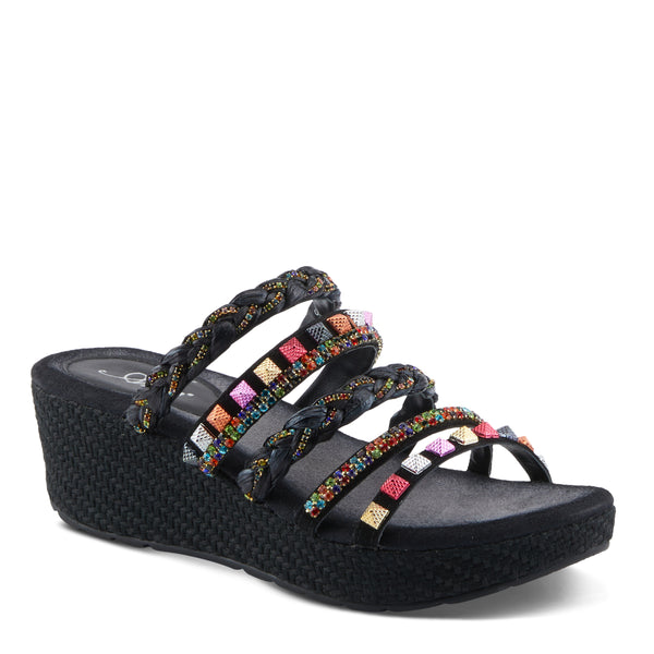 l'artiste by spring step AZURA SHINYCHIC SANDALS